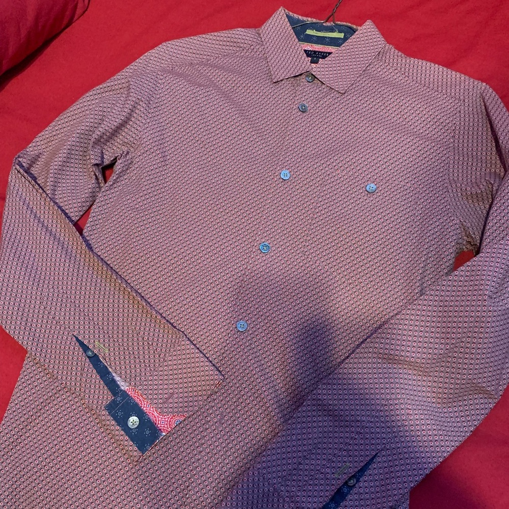 Ted baker dress shirt. Barely worn.